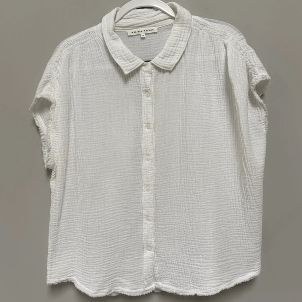 White Button-Up Shirt